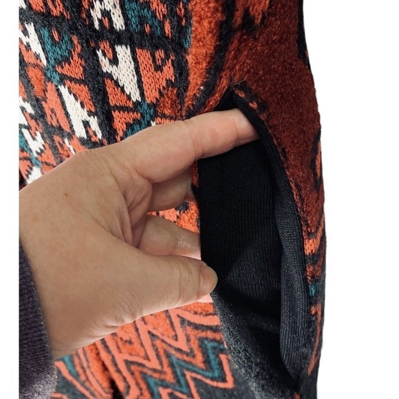 Mara Hoffman Bolnisi Rug Sweater Coat Womens XS $495 ASO Zoe of This Is Us - Picture 13 of 16